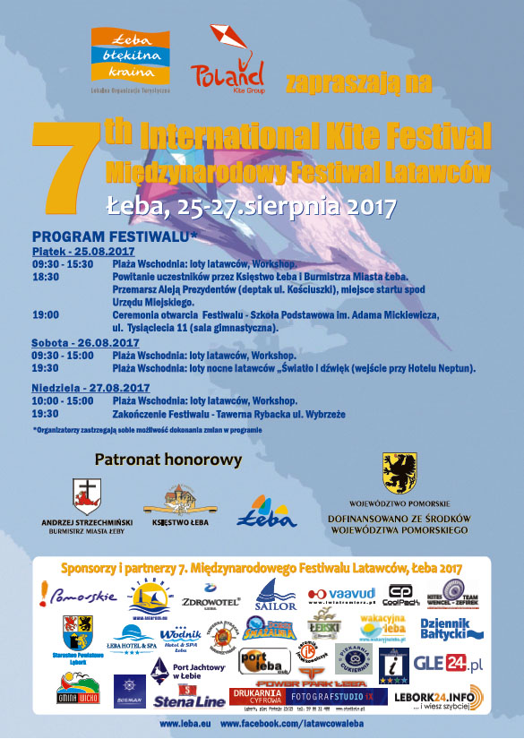 Międzynarodowy Festiwal Latawców w Łebie