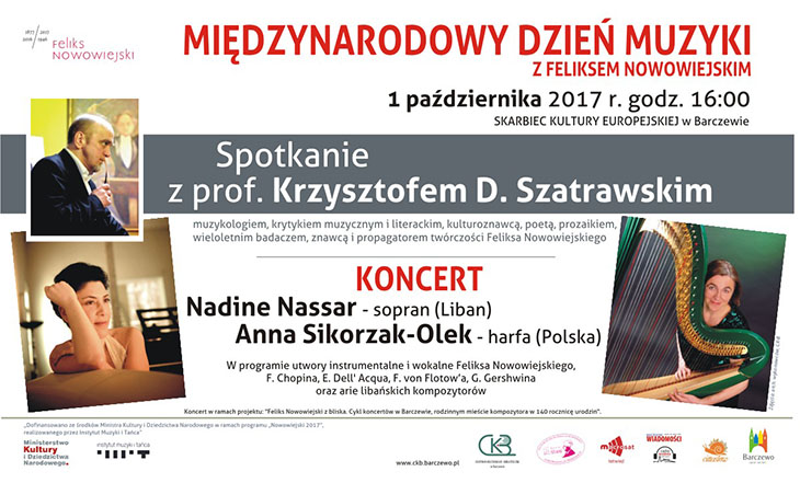 Międzynarodowy Dzień Muzyki z Feliksem Nowowiejskim