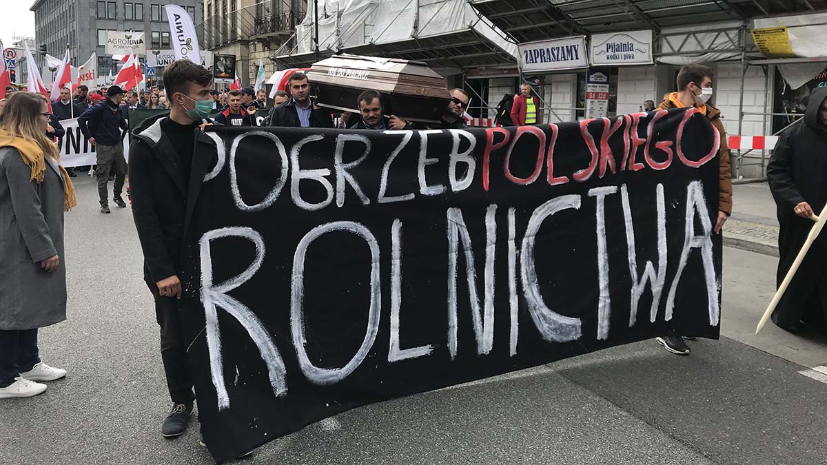 Protest rolników